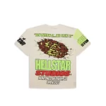 White Hellstar Studios Brick Wall T-Shirt Back