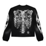 Black Hellstar Studios Skeleton Longsleeve Back