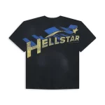 Black Hellstar Superhero T-Shirt Back View