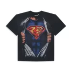 Black Hellstar Superhero T-Shirt