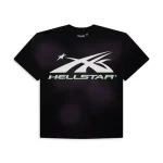 Purple Hellstar Glow in the Dark Sports Logo T-Shirt