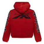 Red Hellstar Halloween Skeleton Airbrushed Hoodie