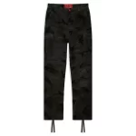 Black Hellstar Distressed Cargo Pants