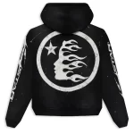 Black Hstar Hoodie Back Side