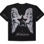 Black Hellstar Jesus Wept T-Shirt Back