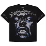 Black Hellstar Jesus Wept T-Shirt