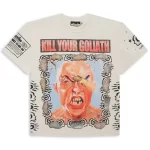 White Hellstar Kill Your Goliath T-Shirt