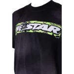 Black Hellstar Studios Box Logo T-Shirt Close View