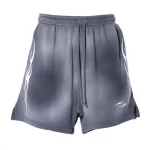 Grey Hellstar HS Uniform Flame Shorts