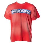 Red Hellstar Box Logo T-Shirt
